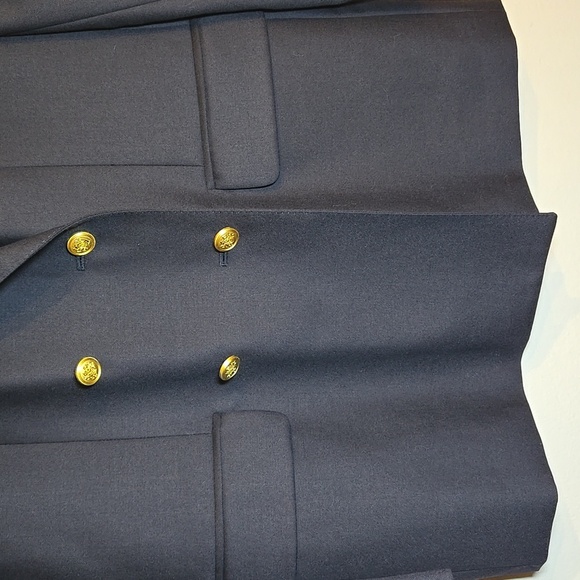 Aquascutum London Black Blazer with Gold Buttons - Picture 5 of 15